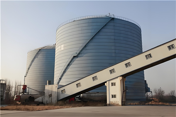 大型粉煤灰鋼板倉建造施工